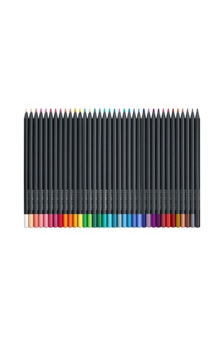 Faber-castell 116436 - Renkli Kalemler Blackwood, Black Edition, 36'li Kutu Genel