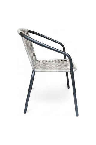 Tokyo Gri Rattan Sandalye Çok Renkli