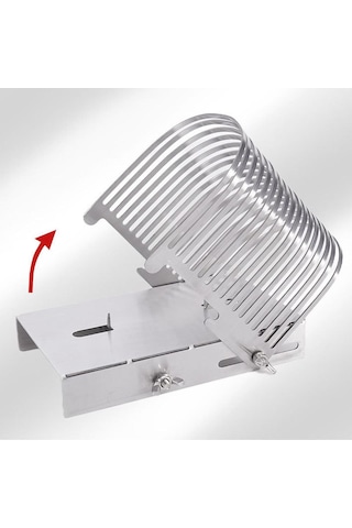 Homyl Ekmek Dilimleyici Pişirme Aleti Ev Yapımı Ekmekler Gümüş