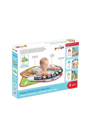 Pukido Bebek Jimnastik Oyuncaklı Oyun Halısı