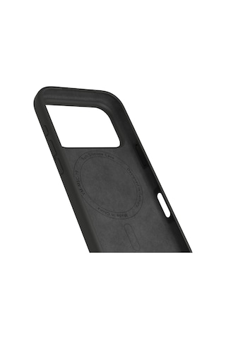 Vonmahlen Apple iPhone Uyumlu 17 Pro Soft Silikon Kılıf Siyah
