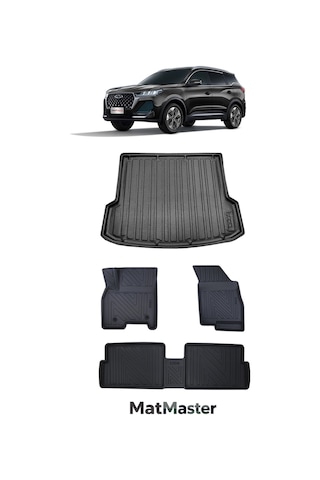 Chery Tiggo 7 Pro Max 2025 Model 5d Premium Ekstra Havuzlu Paspas Ve Bagaj Havuzu Set