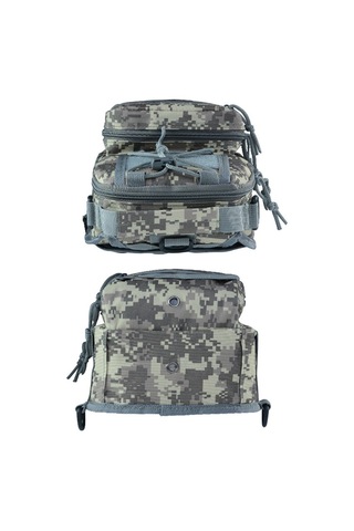 Ccgloball Kamuflaj Oxford Kumaş Çapraz Vücut Omuz Çantası Spor Açık Taktik Göğüs Çantası Çöl Dijital Rengi