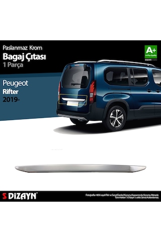 S-Dizayn Renault Scenic 3 Krom  Bagaj Alt Çıtası 2009 Üzeri