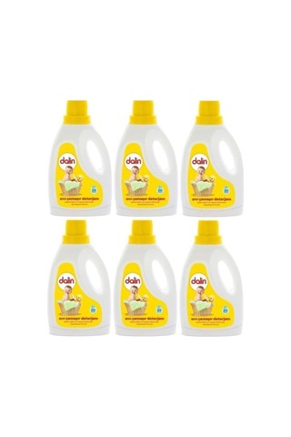 Çamaşır Deterjanı 1500 Ml X6 Adet Diğer