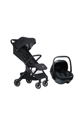 Mını By Easywalker Buggy Snap Travel Sistem Bebek Arabası Oxford Black - Guardix Anne Kucağı Antrasit
