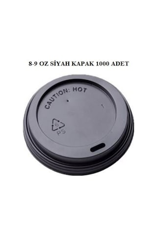 Siyah Kapak Emzikli 8-9 Oz 1000 Lİ 1 KOLİ
