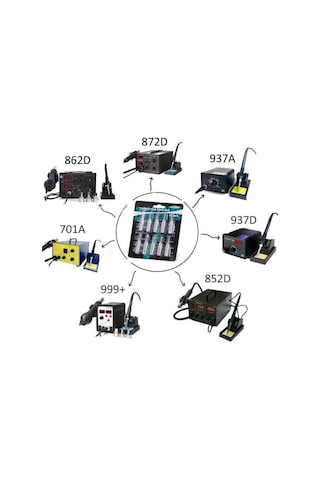 Wellhise M-10 900m Tipi Uc Seti 10 Lu Havya Ucu Seti 10 Lu Paket
