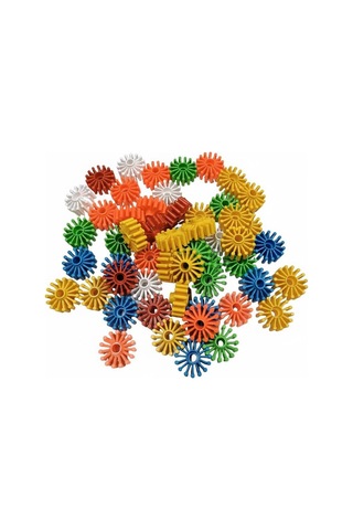 Oyuncak Çarklı Puzzle Dünyası 60 Parça Eğitici Yapı Seti