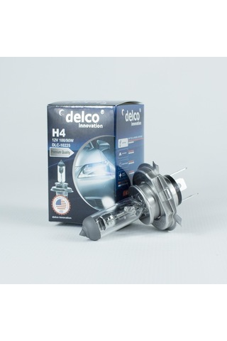 Delco U.s.a H4 90/100w Tırnaklı 43t Far Ampulü 12 Volt 10 Adet