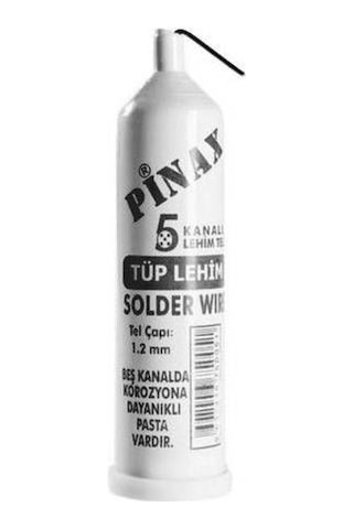 Pinax Lehim Teli Pinax Lehim Pastası Özel Üretim 5 Kanallı Tüp (332139258)