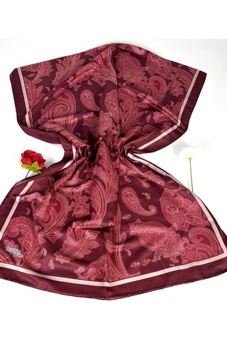İPEKAL Soft Pamuk Şal-75 X 190 -06574 Bordo