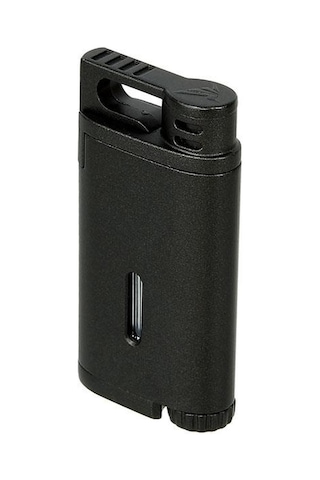 Colibri Belmont Tek Torch Pürmüz Metalik Siyah Puro Çakmağı