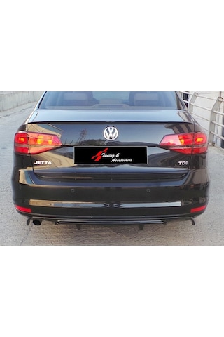 Volkswagen Jetta R Difüzör Piano Black (sol Çift Çıkış) 2014-2018 N11.45340