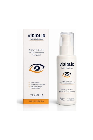 Visiolid Kirpik Göz Çevresi Ve Yüz Temizleme Şampuanı 100 ML