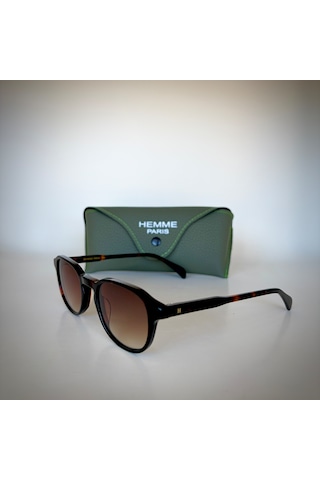 Hemme Paris He4002 C4 Unisex Güneş Gözlüğü Kahverengi