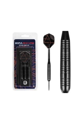 Bora Ankyra Brass Siyah Çelik Uçlu Dart Oku