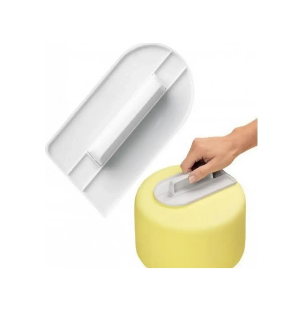 Lucku House Oklava Spatula Tereyağı Düzleştirme İçin 47674842 Beyaz