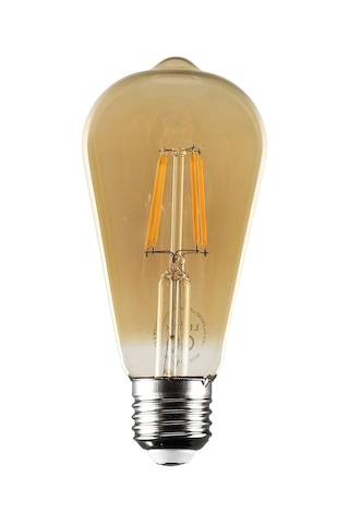 Rustik Led Ampul Sarı Armut E27