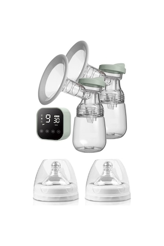 Rh-318bb Şarjlı Çiftli Göğüs Pompası 4 Masaj Modlu 9 Ayarlı Vakum Modu