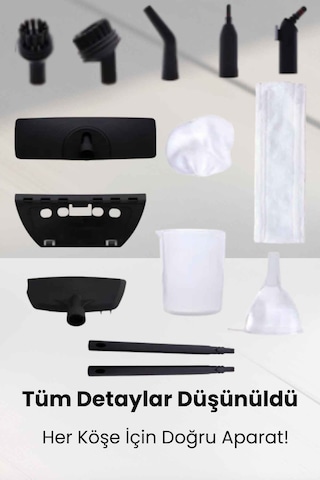 Yui SC1000 Çok Fonksiyonlu Buharlı Temizleyici