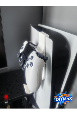 Ps5 Kol Askı Aparatı 2 Li Controller Tutucu Clip, Playstation 5 Yan Montaj Standı - Beyaz