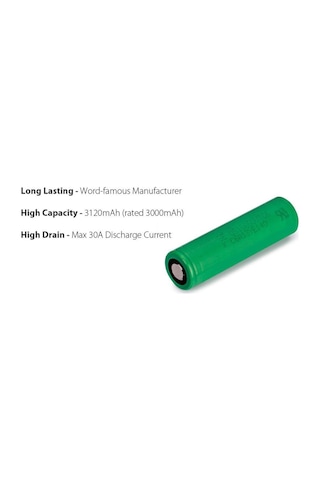 SONY VTC6 3120mAh 30A-60A 3.6V US18650 Li-ion Batarya