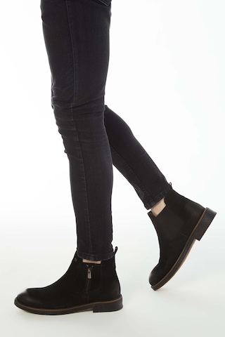 Tamer Tanca Erkek Hakiki Deri Siyah Nubuk Casual Bot 572 1727 B ERK BOT Siyah