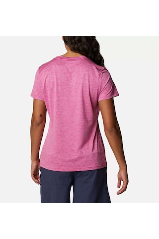 Columbia Hike Kadın Kısa Kollu T-Shirt - AK9805 Fuşya