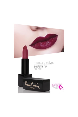 Pierre Cardin Mercury Velvet Lipstick Fire Red 167