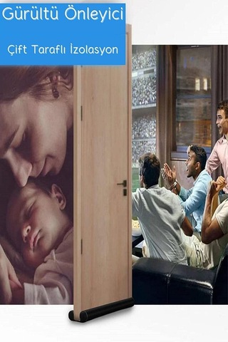 Rüzgar Kesici Ses Geçirmez Pencere Su Sızdırmaz Kapı Altı Rüzgar Önleyici 2 Adet 85cm