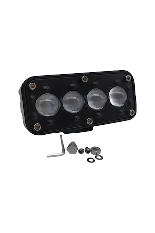 Offroad Sis Lambası Beyaz-sarı Gündüz Ledi Kırmızı / Lass383