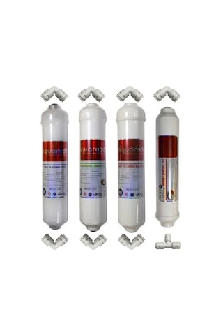 Su Arıtma Cihazı Aquaredd İnline Filtre Takımı 4'lü Set Su Arıtma Cihazı Aquaredd İnline Filtre Takımı 4'lü Set