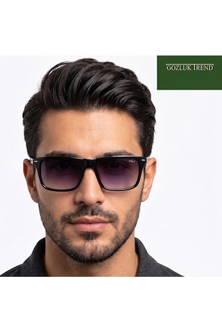 Polo Village Erkek Güneş Gözlüğü Pv5033 02 50-20-140 Siyah