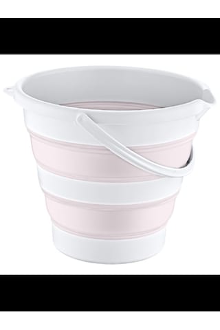 Magic Katlanır Kova 6 L Pembe - Beyaz Beyaz - Çok Renkli