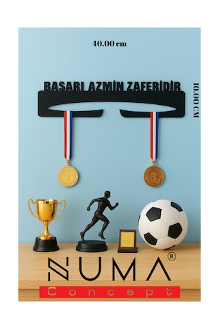 Madalya Asma Askısı 40x10 Cm Kolay Montaj Asma Aparatlı