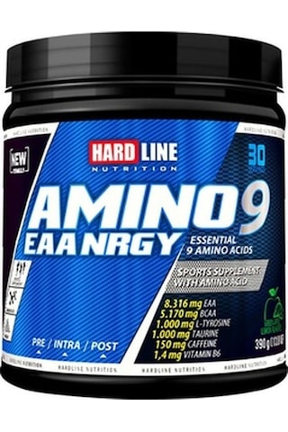 Hardline Amino9 Eaanrgy Yeşil Elma Limon 390 Gr