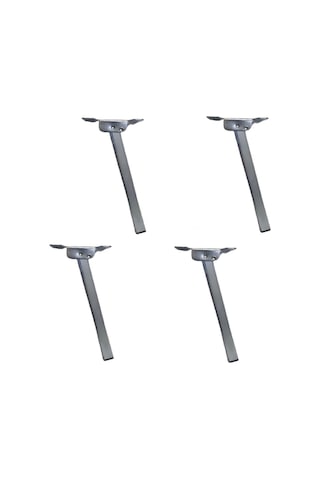 Sofra Ayağı Yer Sofrası Için Metal Katlanır Ayak 25 Cm 4 Lü Set Çinko