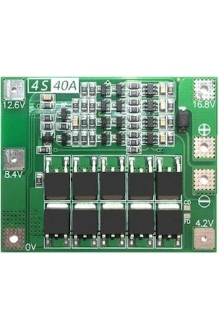 4 Adet Aspilsan Li-ion, 4s 40a Bms. Ve 5,5x2,5 Dişi Soket