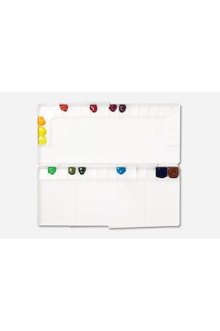 Mijello Kurşun Geçirmez Cam Palet 360X157X22 Mm Mwp-3036