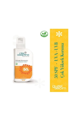 Cire Aseptine Koruyucu Güneş Kremi SPF50+ 200 ML