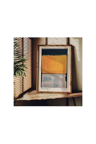 Rothko Çerçevesiz Poster, Modern Dekoratif Çerçevesiz Poster, Tablo, Rothko-4, 21 X 30