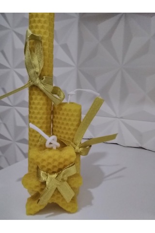 Doğal Balmumu Set Sarı