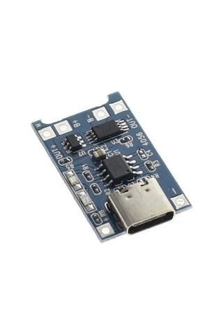 Tp4056 3.7v Şarj Devresi - Korumalı Mod, Type C Konnektör, Bms