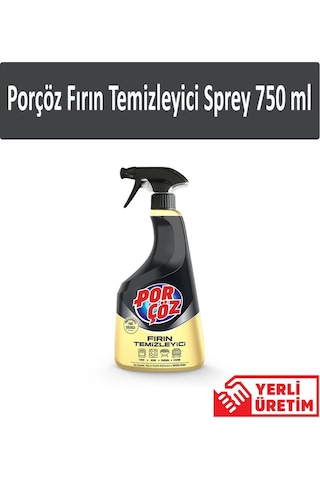 Porçöz Fırın Temizleyici Sprey 4 x 750 ML