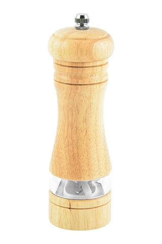 Hombey Ahşap Biber Değirmeni - Seramik Çekirdekli El İle Öğütücü, Modern Minimalist Mutfak Aleti, Ahşap Kapaklı, Ev Kullanıma Uygun Diğer