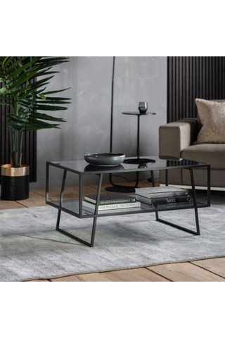 Miranda Siyah Metal&cam Orta Sehpa