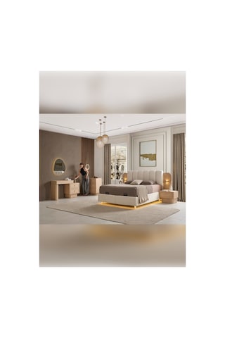 Beydüz Mobilya %100 Mdf Guell Yatak Odası Takımı