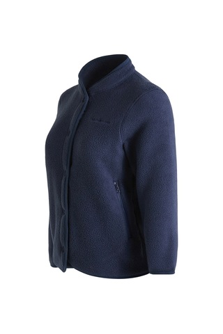 Peak Performance W Fleece Snap Cardigan Kadın Mavi Outdoor Polar G78131100 Mavi