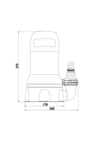 Gardena 9032 Temiz Su Dalgıç Pompası 11000
